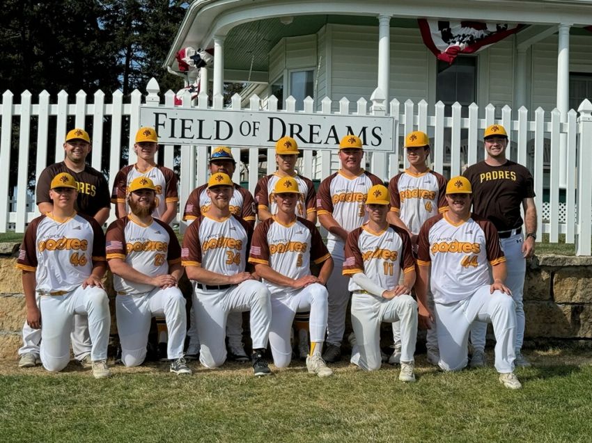 Iowa's Field of Dreams baseball field hosts South Dakota Legion game